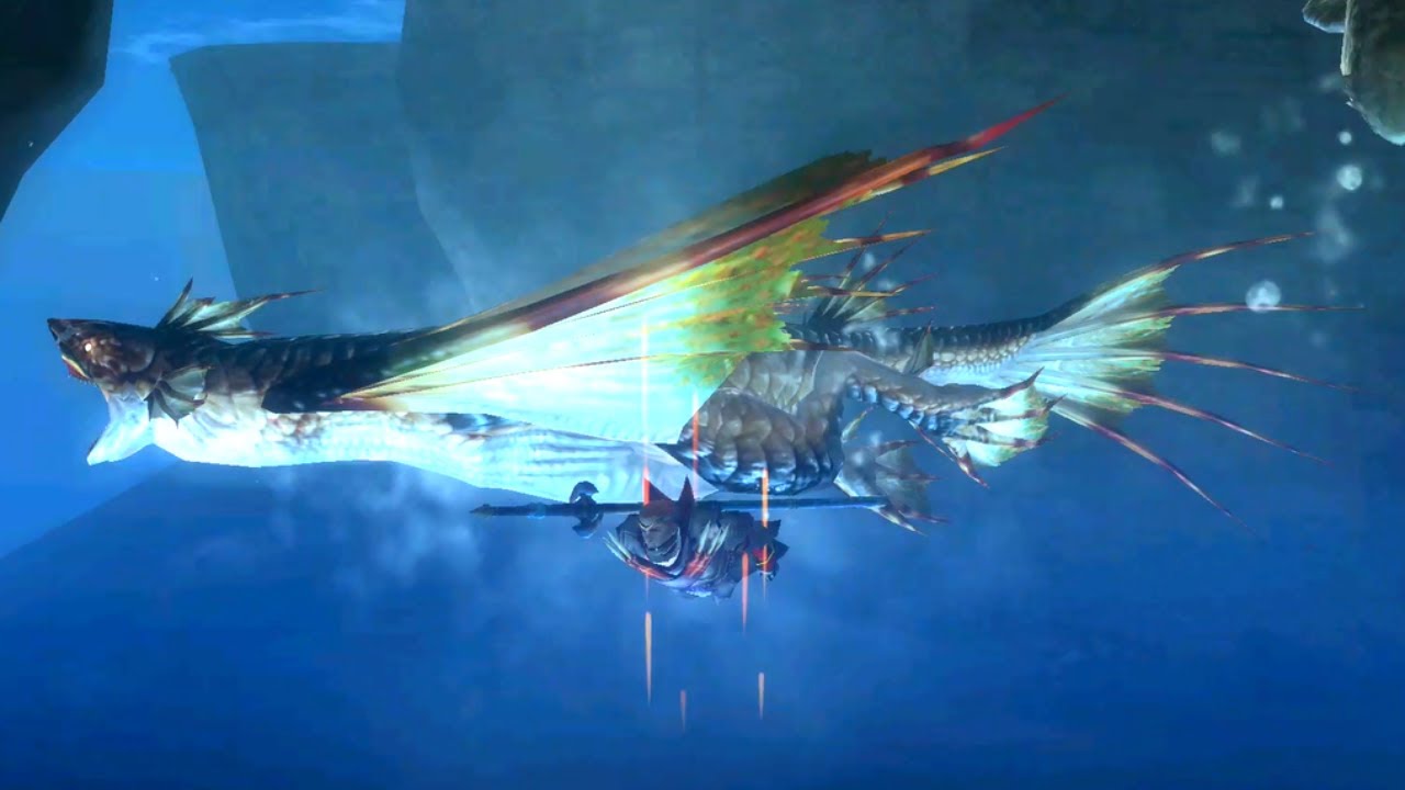 Monster Hunter 3 Ultimate - Plesioth (Moga Village)
