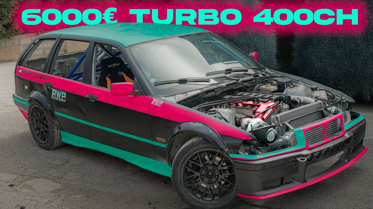 6000€ pour une 320i Turbo Fiable de drift de 400ch !