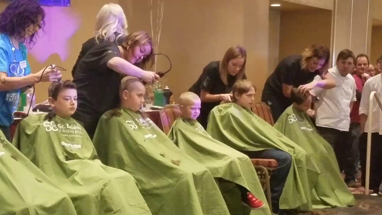 Tyler St. Baldricks head shave