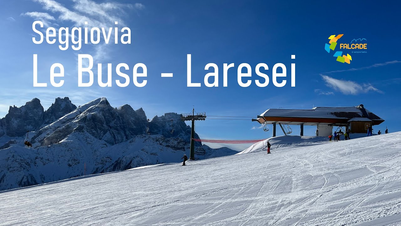 Seggiovia Le Buse - Laresei #falcade #agordino #seggiovia #dolomitisuperski