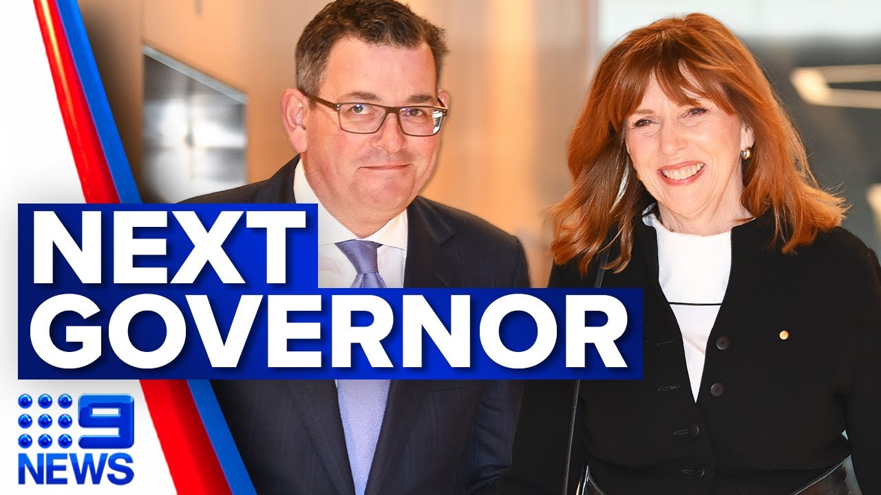 Premier Daniel Andrews announces Victoria's new Governor | 9 News Australia