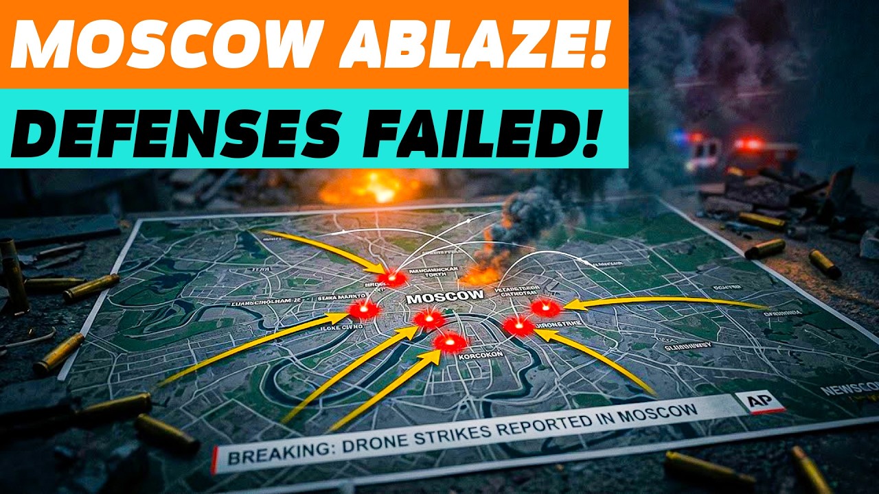 Massive strike on Moscow! Air defenses failed as drones hit key targets. The capital is burning...
