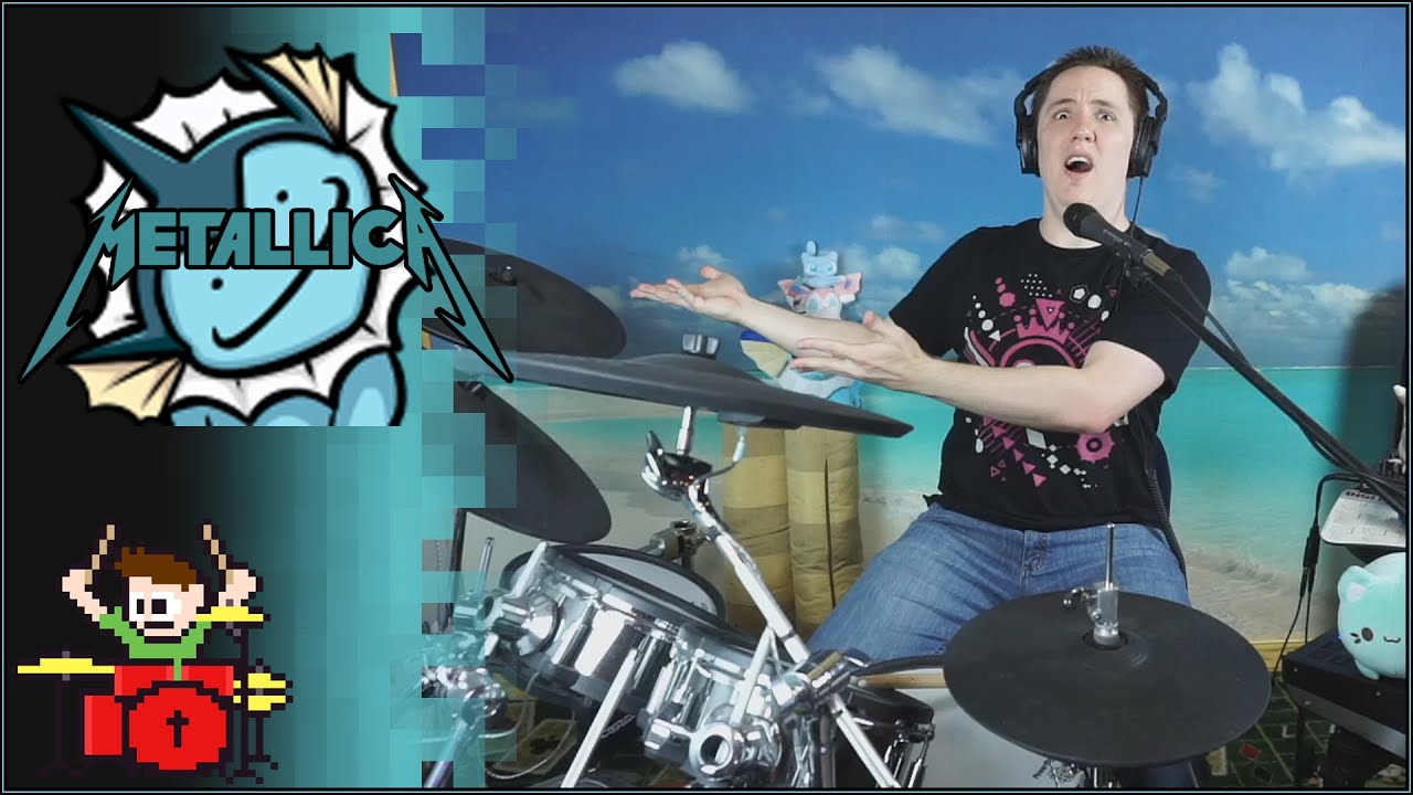 Magik Mike Metallica Meme Megamix On Drums!