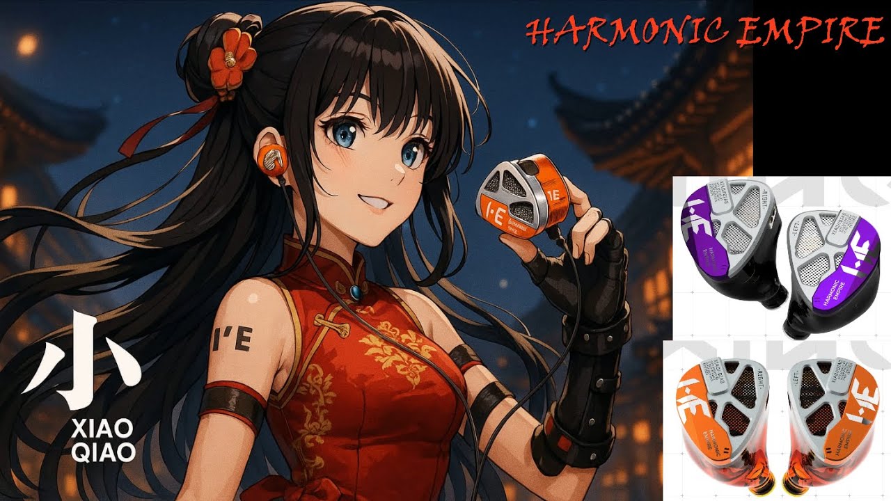 XIAO QIAO HARMONIC EMPIRE UN IEM CON ALMA CYBERPUNK URBANO