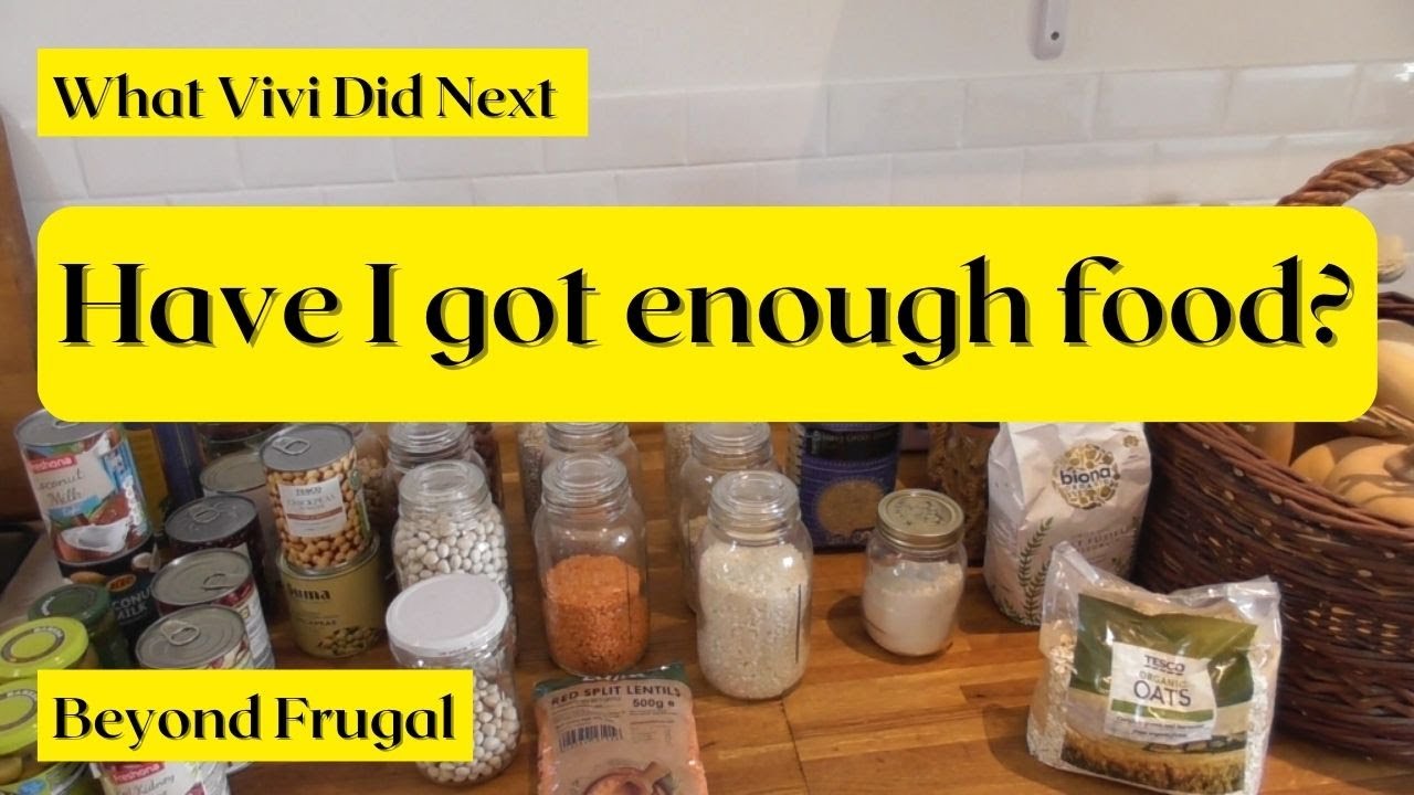 Beyond Frugal: Have I got enough food?