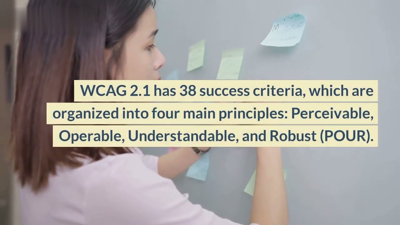 What is WCAG 2.1? OR Web Content Accessibility Guidelines 2.1?