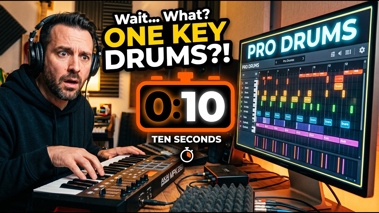Pro Drums in 10 Seconds&hellip; This Is Wild | Excite Audio Bloom Drum Kits