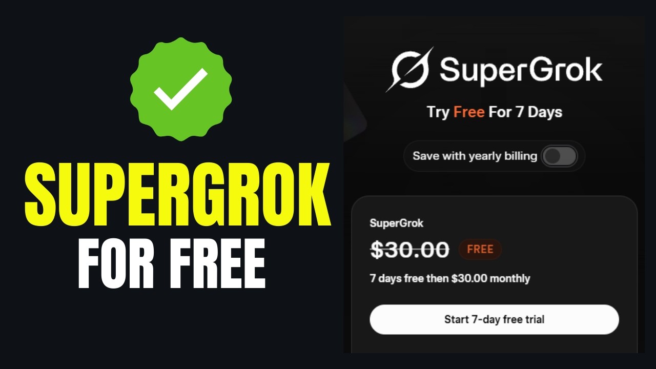 Как получить Super Grok бесплатно (бесплатная пробная версия)