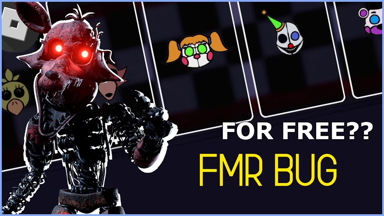 [READ PINNED COMMENT] FMR Secret Bug ROBLOX Fredbear's Mega Roleplay [Outdated]
