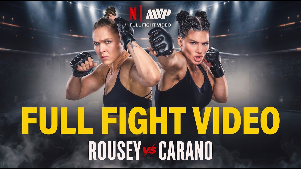 Ronda Rousey vs Gina Carano FULL FIGHT VIDEO