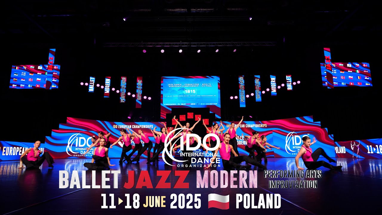 ARTIA AKADEMIA | POLAND | Adult Formations | IDO Jazz Dance European Championship 2025