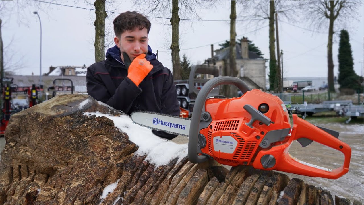 Présentation et utilisation de l'Husqvarna 130