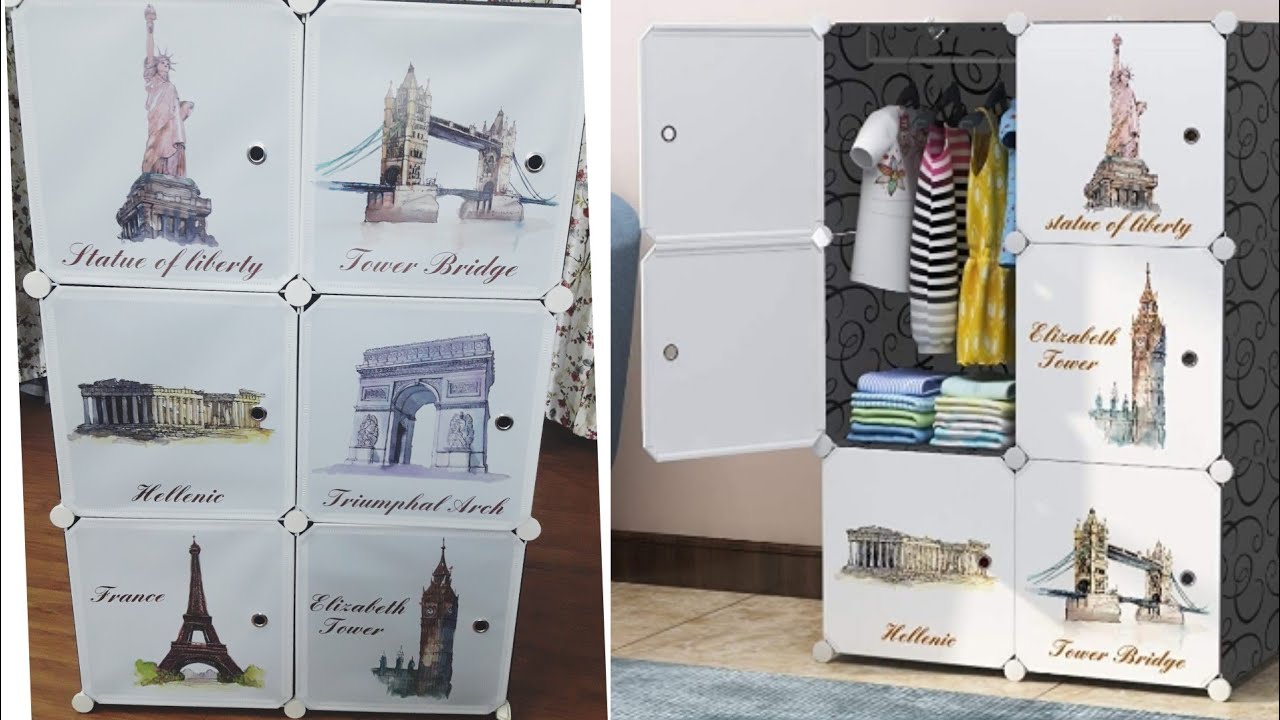 plastic sheet wardrobe | keshav international organizer | Amazon kids wardrobe |
