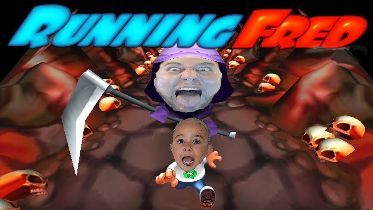 Running Fred (iOS/Android) MINI ME RUNS FOR HIS LIFE Lets play Gameplay
