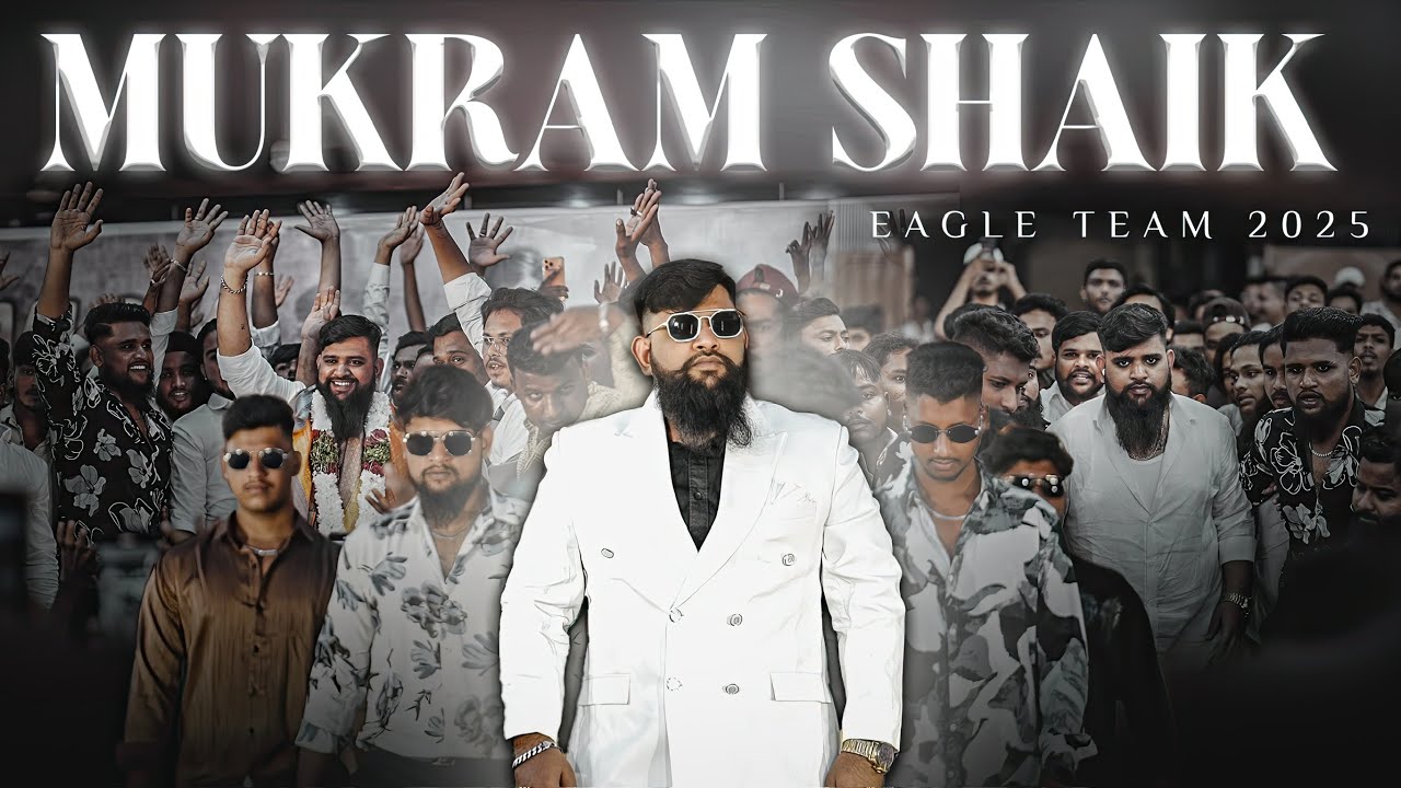SHER JAISA JIGAR | NEW SONG 2025 | MUKRAM SHAIK EAGLE TEAM | Vol.4