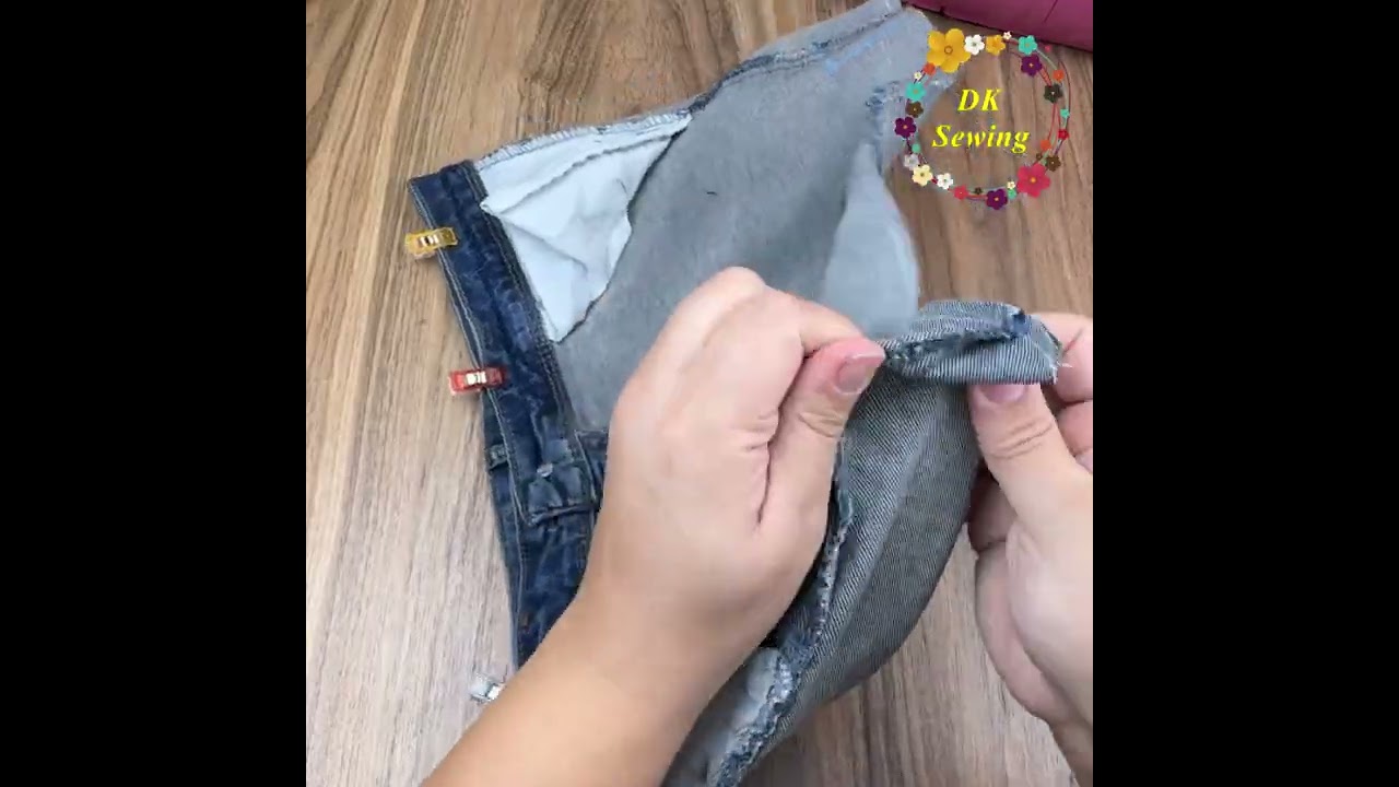 Perfect recycling DIY with My Old Jeans