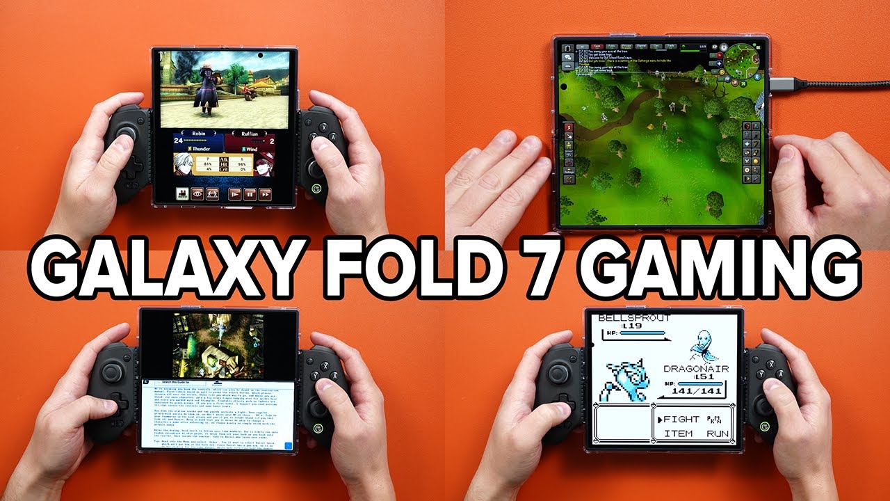 The Samsung Galaxy Fold 7 is an Emulation & Gaming BEAST!
