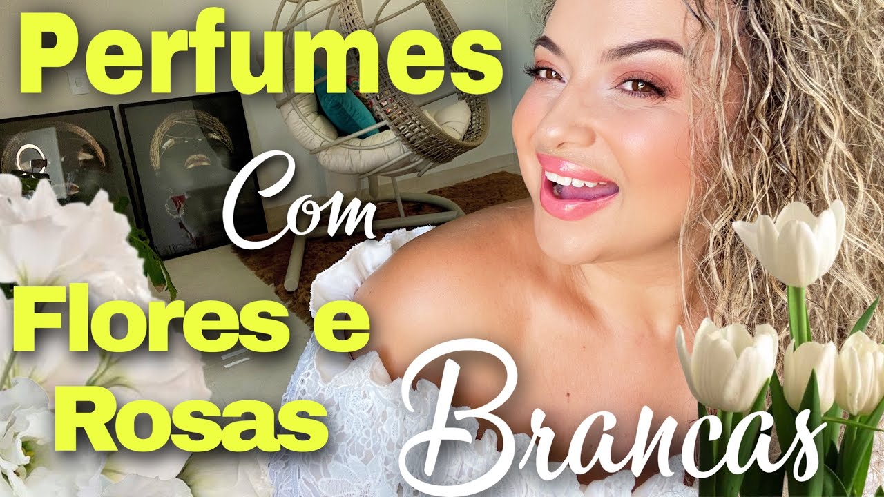 Eles estavam esquecidos aqui; Perfumes com flores e rosas brancas