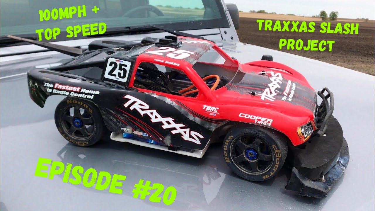 “100mph Traxxas Slash 4x4 Project” - EPISODE #20 - FIRST RUN with Slash RTR Modified BODY!!