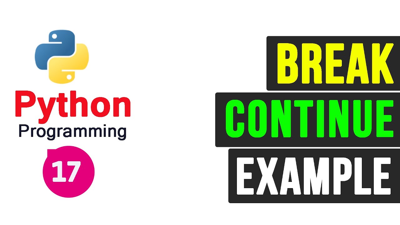 Учебник по программированию на Python — Циклы Break и Continue