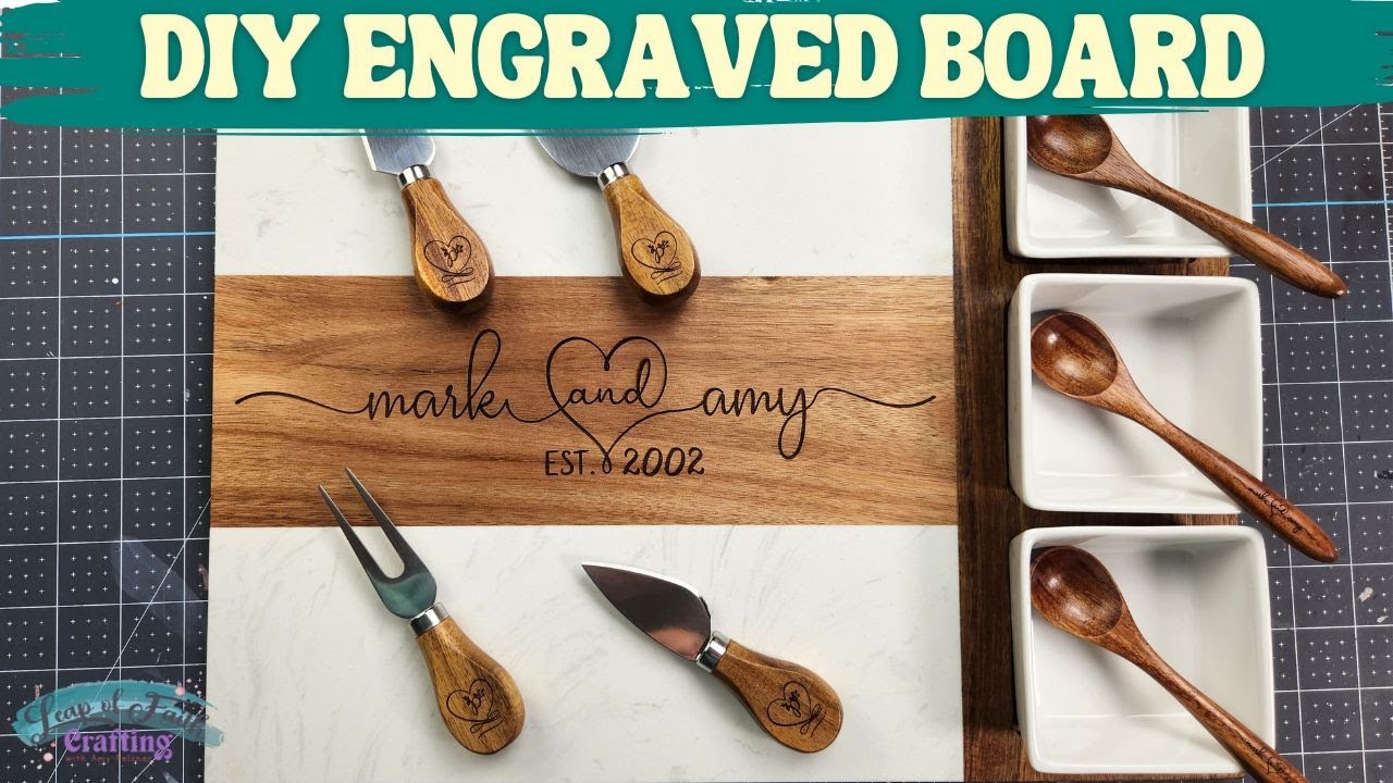 DIY Charcuterie Board Engraving