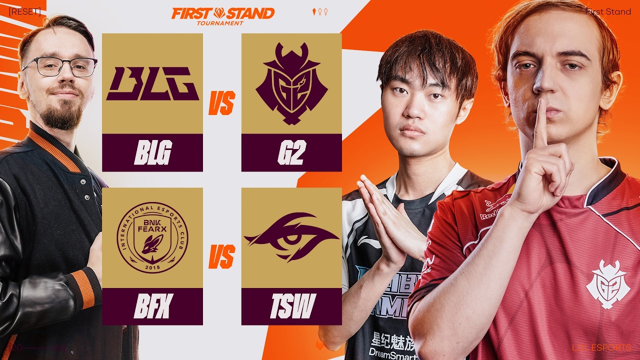 🔴NERVARIEN CO-STREAM🔴G2 ESPORTS vs BILIBILI GAMING🔴BNK FEARX vs TSW🔴GROUP STAGE FIRST STAND 2026🔴