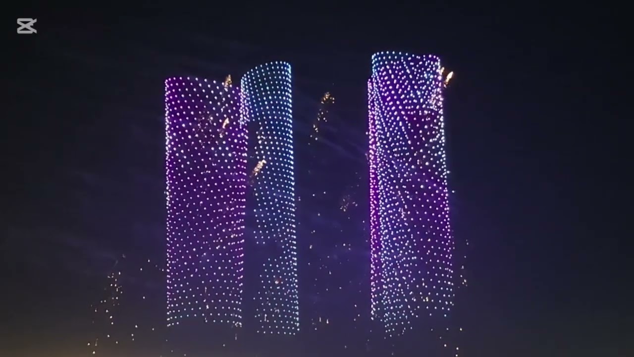 Lusail Sky Festival 2025 | More than 3000 lighted drone|| April 4,2025
