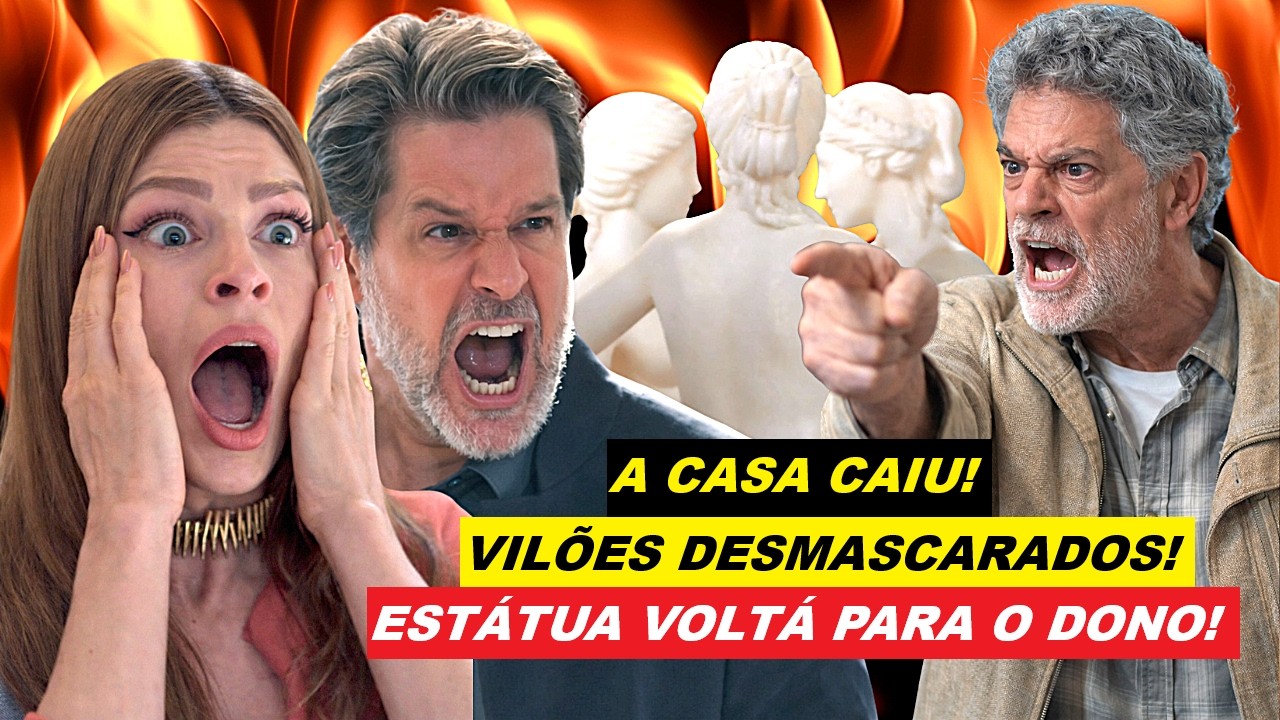 TRÊS GRAÇAS - ROGÉRIO HUMILHA ARMINDA E FERETTE AO VIVO! ATENTADO CONTRA PAULINHO CHOCA A TODOS!