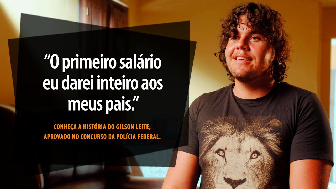 Da humilde roça em uma pequena cidade do interior de Alagoas para a Polícia Federal