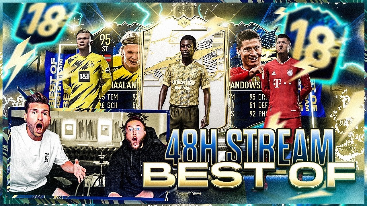Die KOMPLETTE ESKALATION im 48 Stunden STREAM 😱😍 (XXL Best Of) FIFA 21