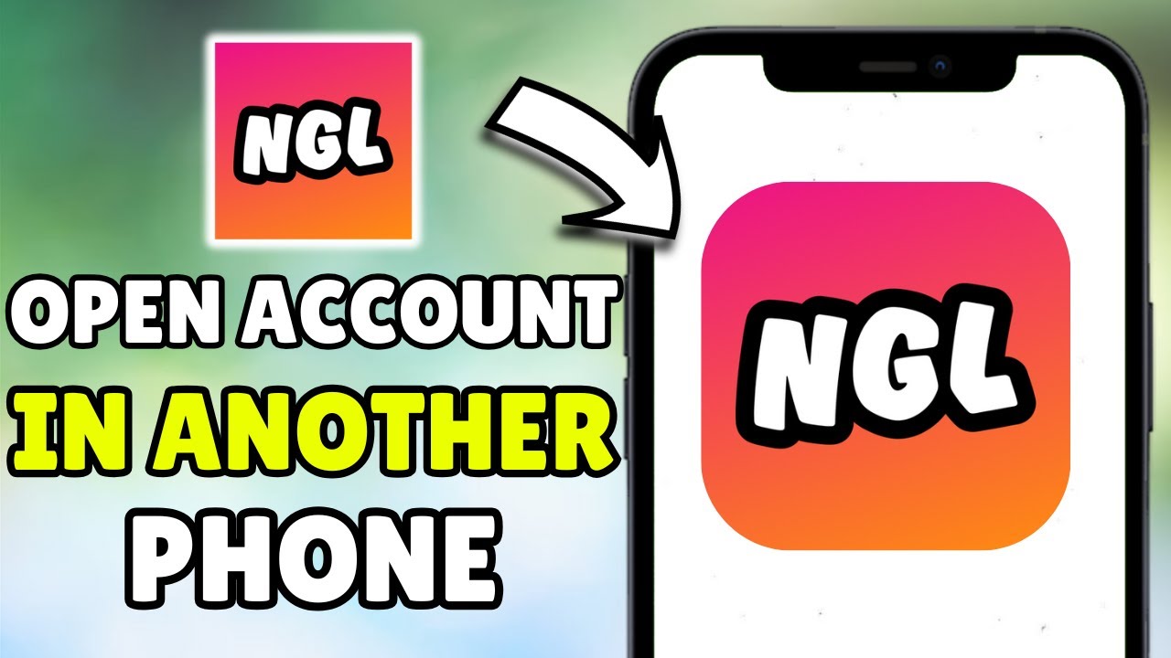 How To Open & Login NGL Account In Another Phone/Device - Full Tutorial (iPhone/Android)