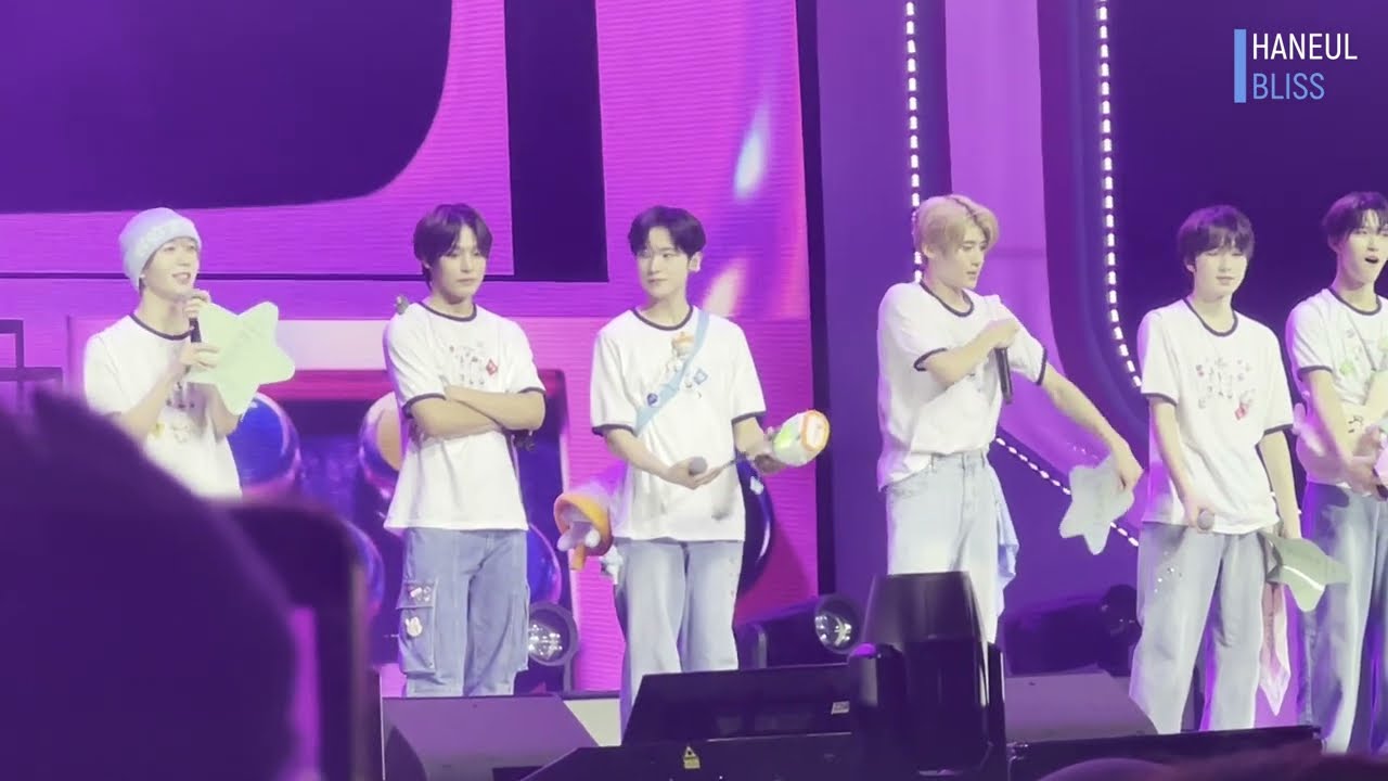 [FANCAM] NCT Wish Asia Tour: Log in Manila (Final Ment)