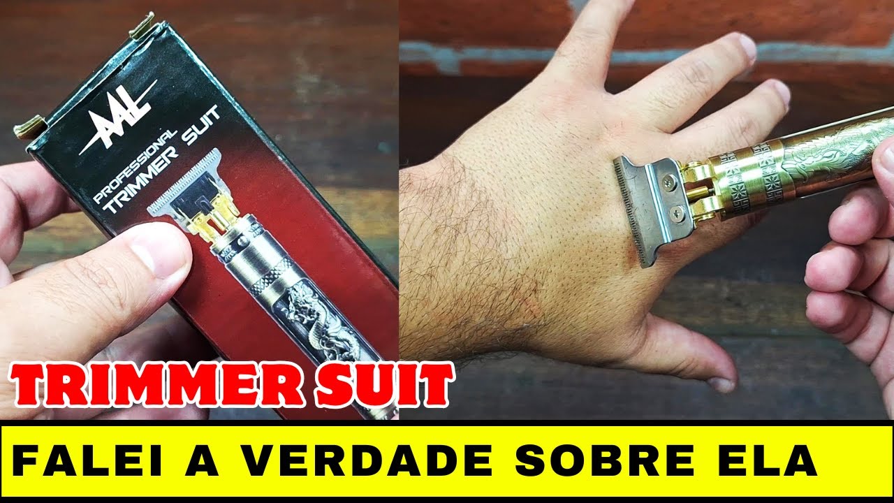 Maquininha  TRIMMER SUIT [o ÚNICO VÍDEO que VOCÊ  deve ASSISTIR Antes de  Comprar]