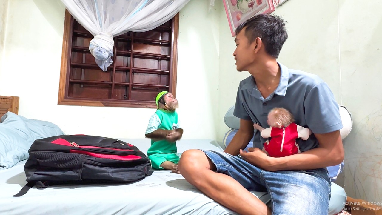 So Emotional! CUTIS Begs Dad Not to Leave