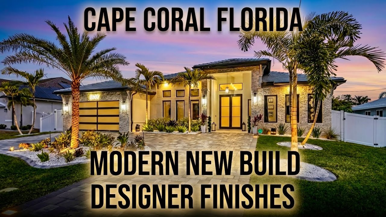 Cape Coral Florida Award Winning Custom Luxury New Construction Home - Driftwood Coastal Craft Homes