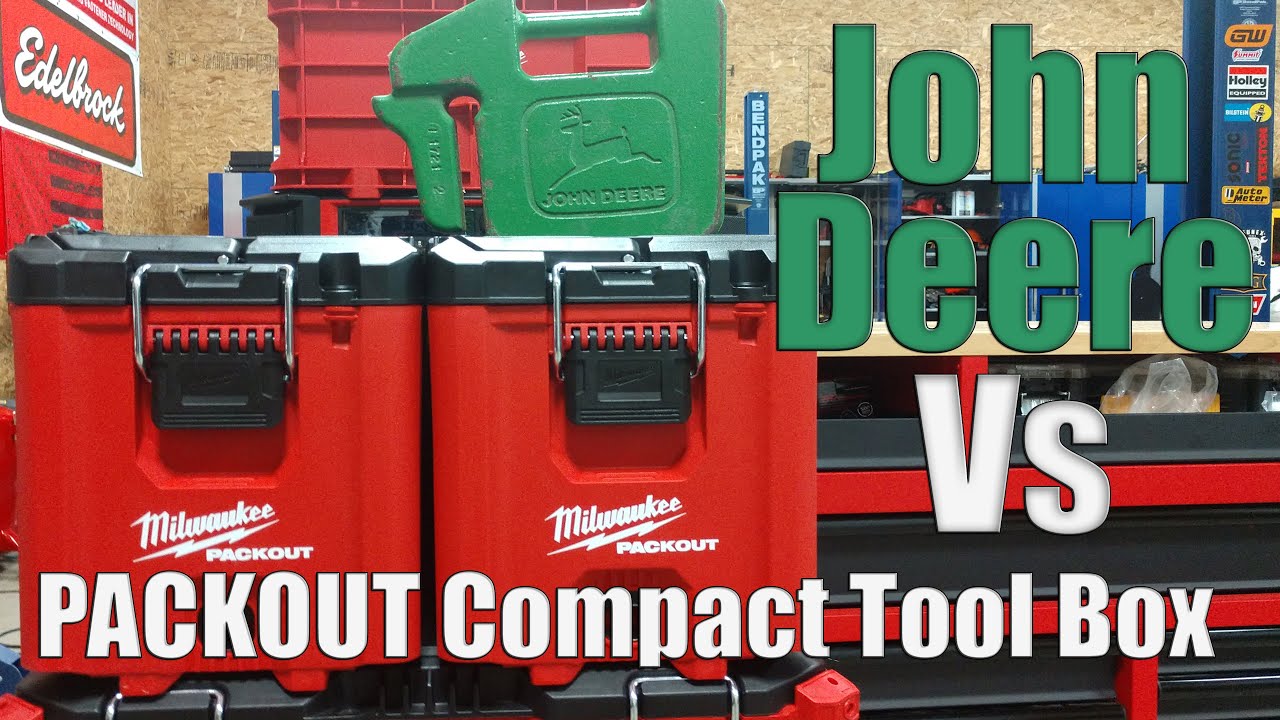 Milwaukee Tool PACKOUT Compact Tool Box Drop Test & Review 48-22-8422