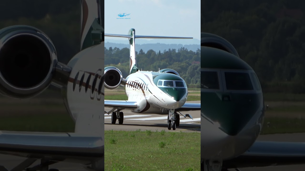 Brand New: Gulfstream G700 Powerful Takeoff at Bern, Switzerland