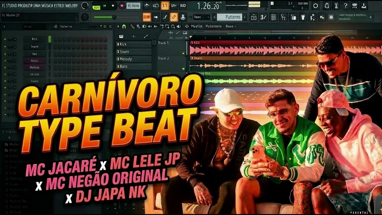 CARN&Iacute;VORO TYPE BEAT | MC Jacar&eacute;, MC Lele JP, MC Neg&atilde;o Original & DJ Japa NK (Prod. KidStarX)