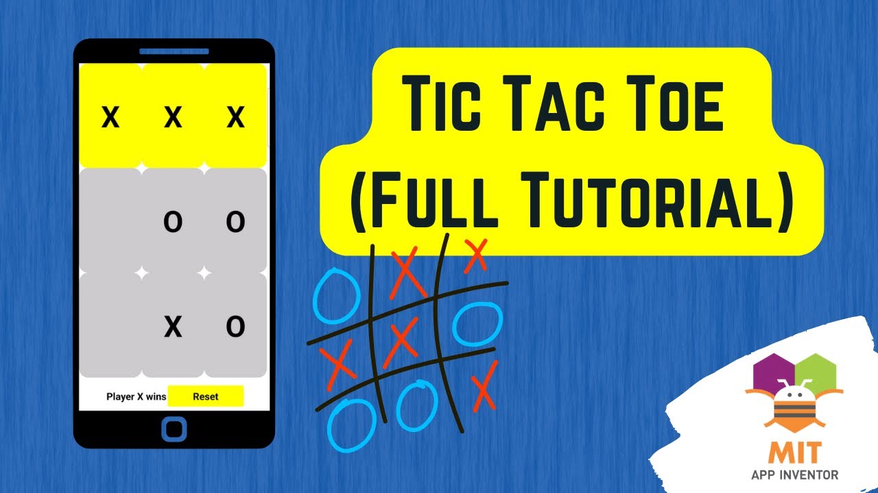 Крестики-нолики в MIT App Inventor (без расширений) | Игра «Крестики-нолики» в MIT App Inventor (...