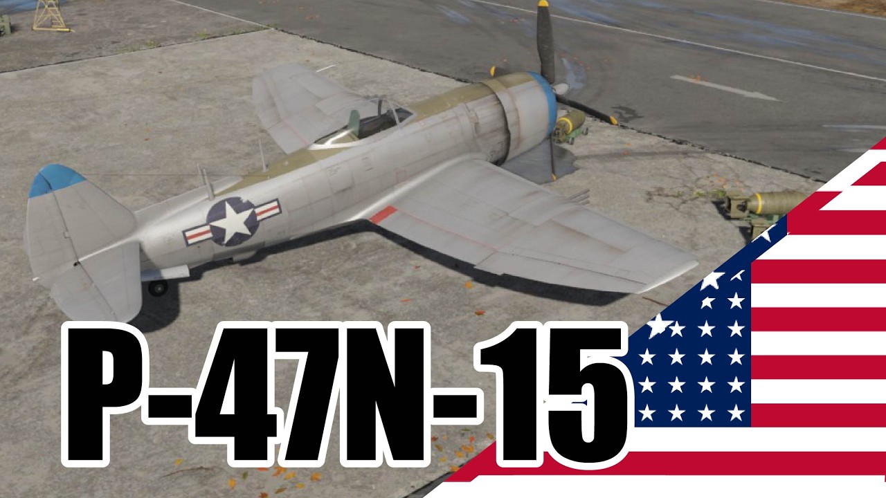 War Thunder – P-47N-15 | 7 Kills | BR 4.7-5.7 | Arcade Battles