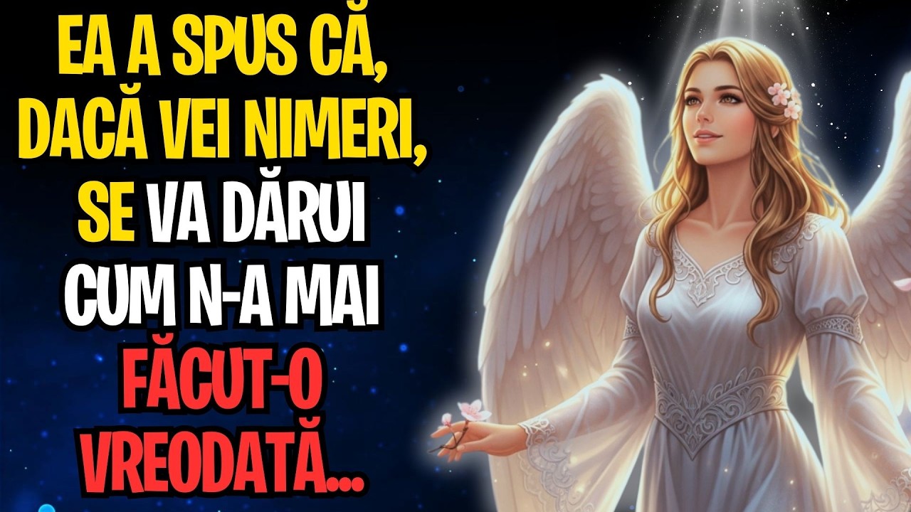 EA A SPUS CĂ, DACĂ VEI NIMERI, SE VA DĂRUI CUM N-A MAI FĂCUT-O VREODATĂ...