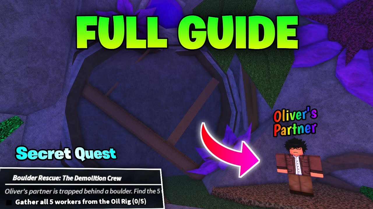 Full Guide to Oliver Partner Quest Fisch - 5 Workers Oil Rig