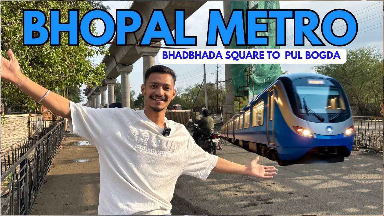 Bhopal Metro Blue Line Work Update | Bhadbhada Square to Pul Bogda