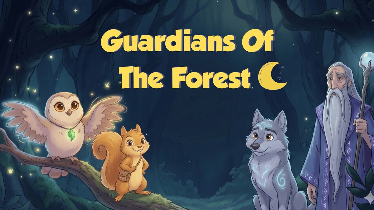 Guardians Of The Forest 🌕✨ A Magical Bedtime Story for Kids | English Moral Stories