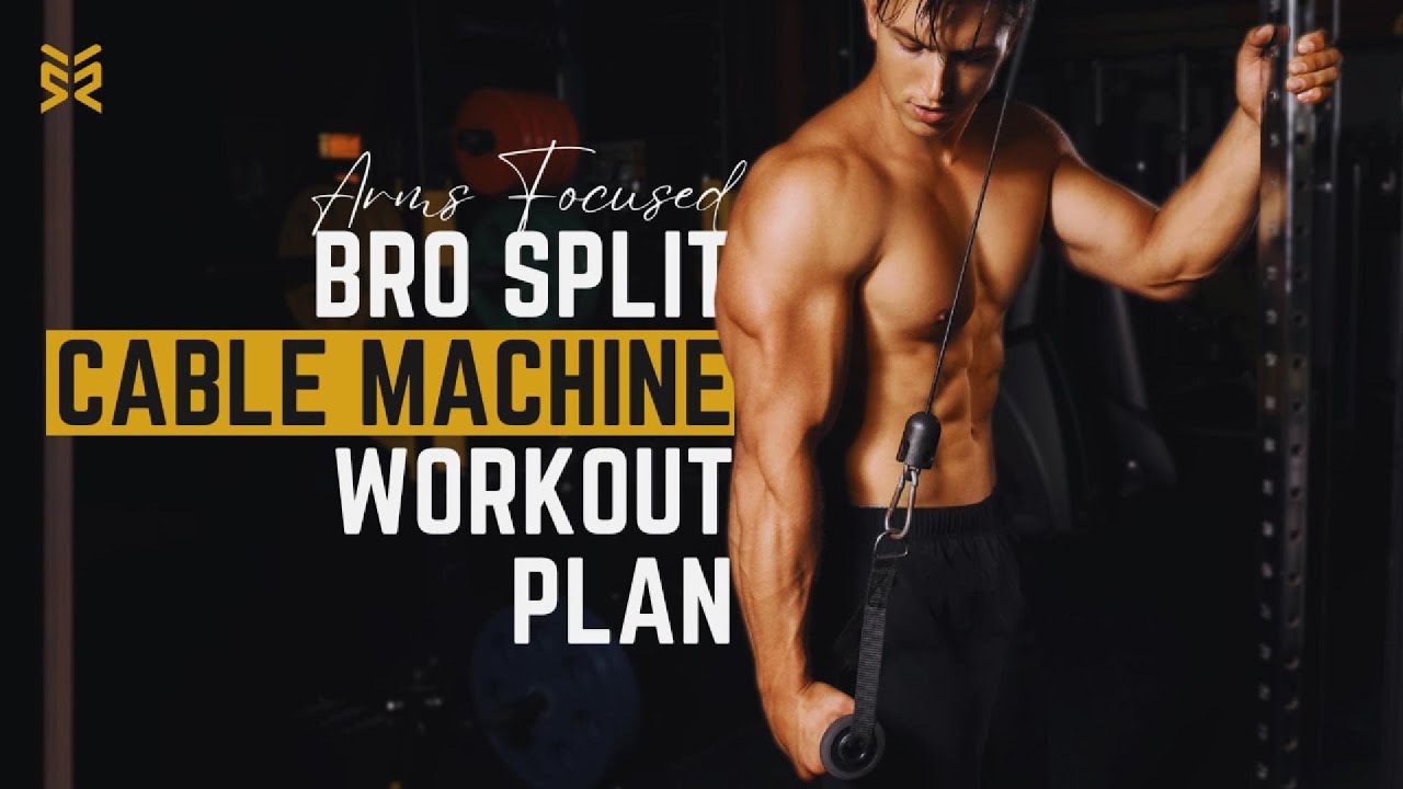 ⚡ CABLE MACHINE ONLY WORKOUT PLAN: Old-school Bodybuilding 