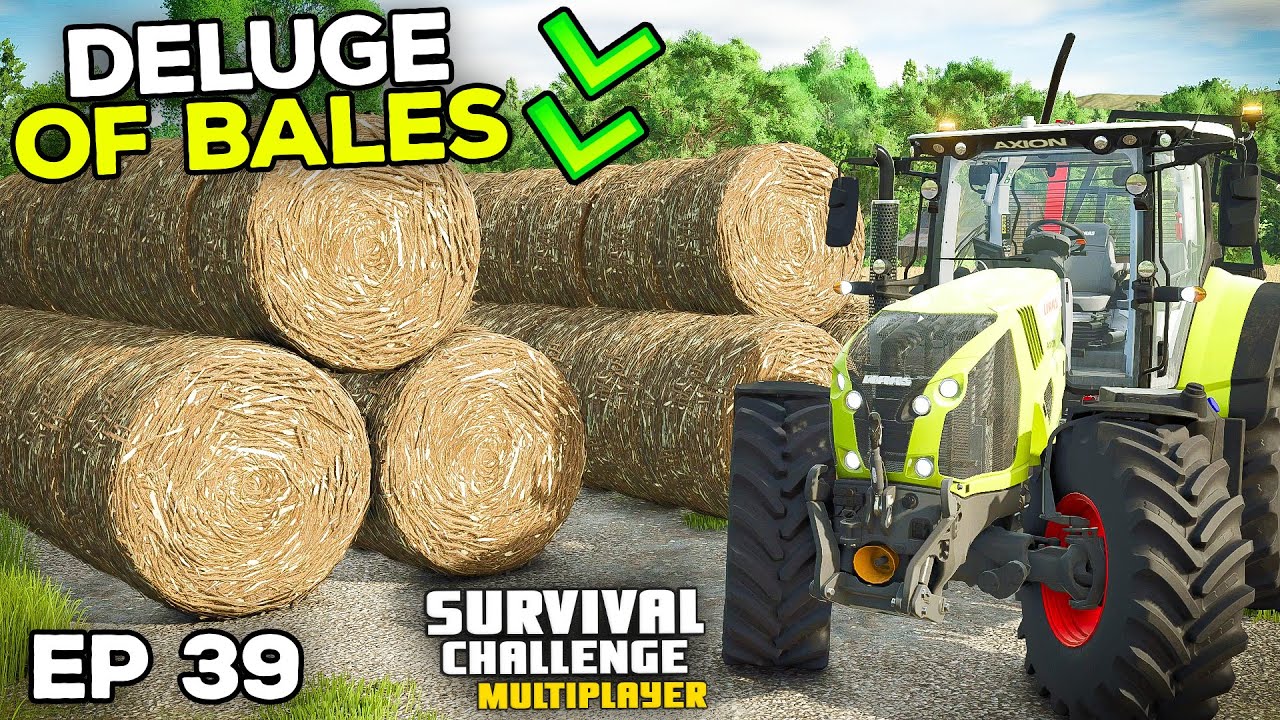 ПОТОП ТОПОЛЕВЫХ ТЮКОВ! 🤯 | Farming Simulator 25 — Испытание на выживание | Эпизод 39