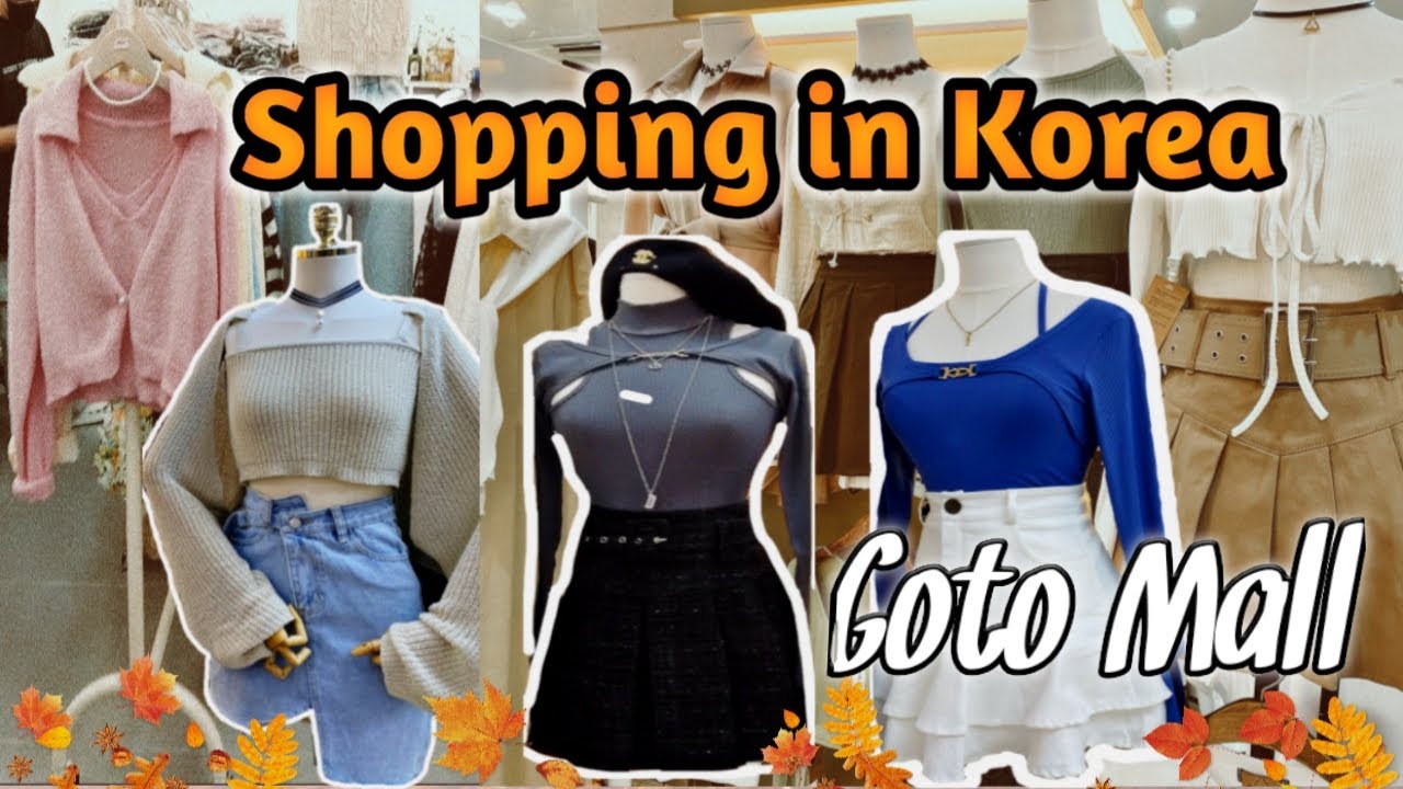 Goto Mall | Shopping in Korea Vlog🇰🇷  | Autumn Outfits