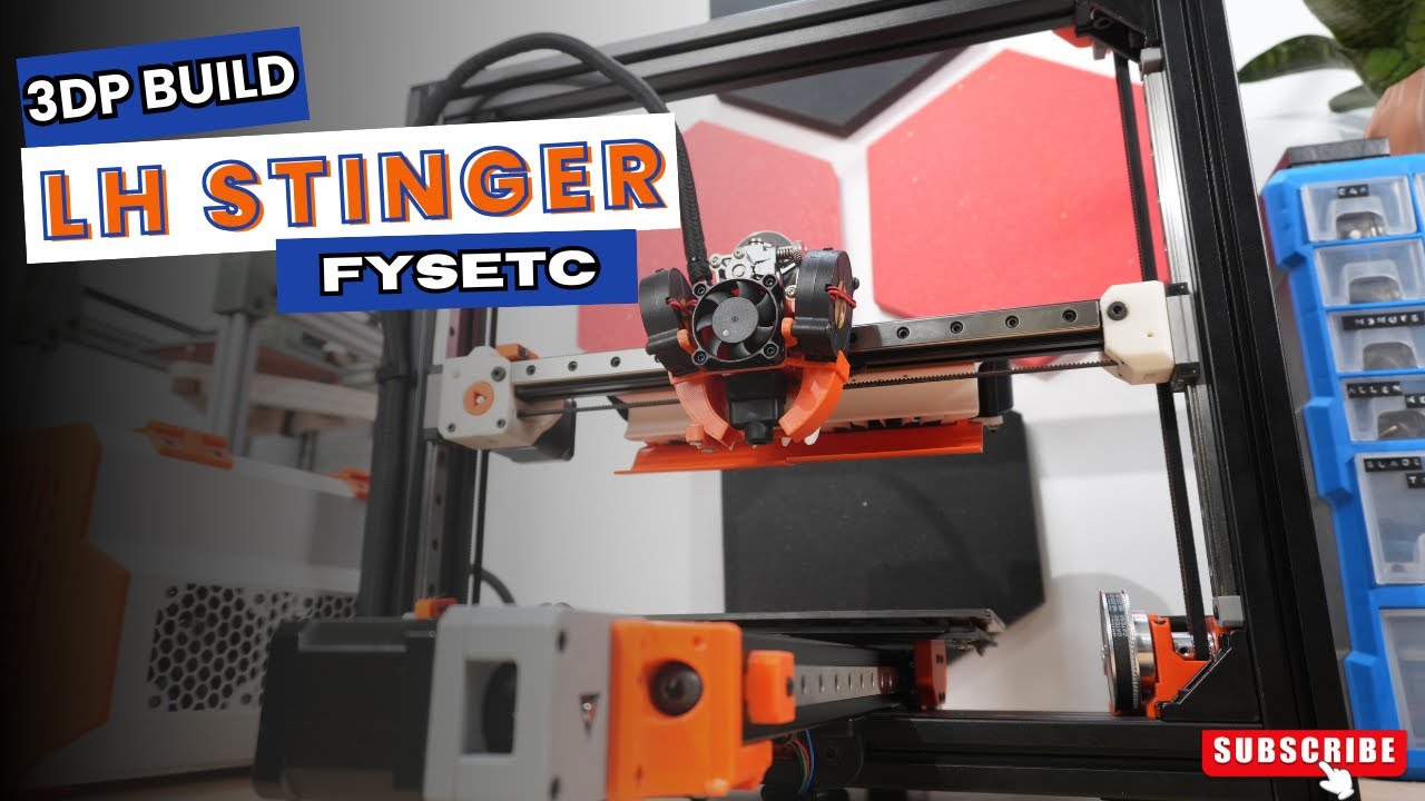 LH Stinger 3DP build log | World's fastest bed slinger | Fysetc kit