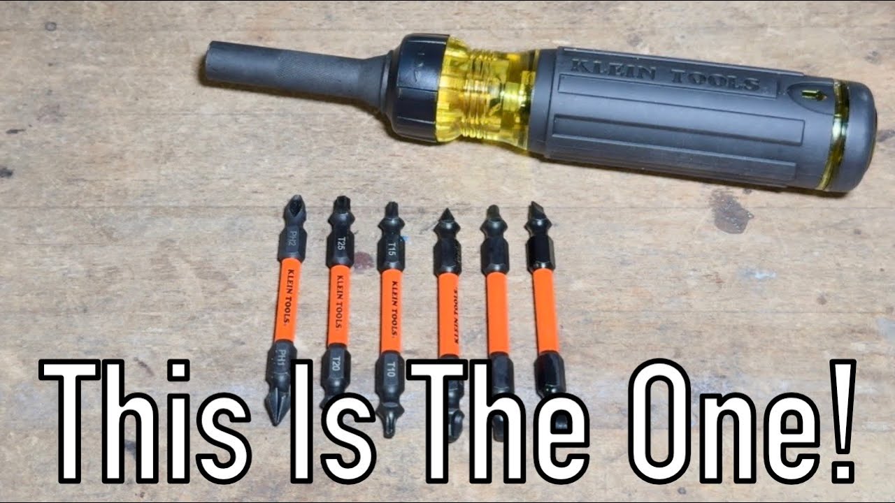 Лучшая многофункциональная отвертка? Обзор ударной трещоточной отвертки Klein 13-в-1.