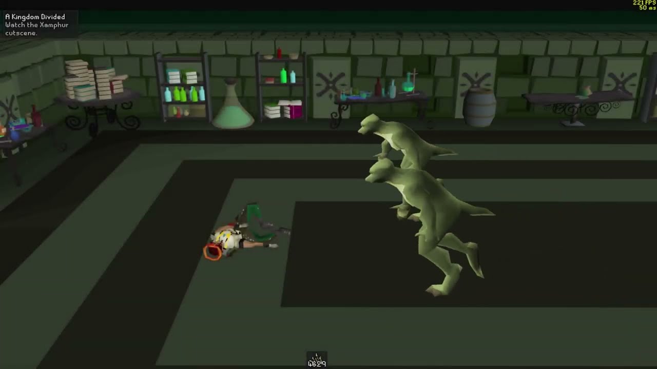 Xamphur vs 1 Def Pure Ironman 57 Range - A Kingdom Divided OSRS